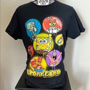 Nickelodeon SpongeBob Airbrush Character Tshirt